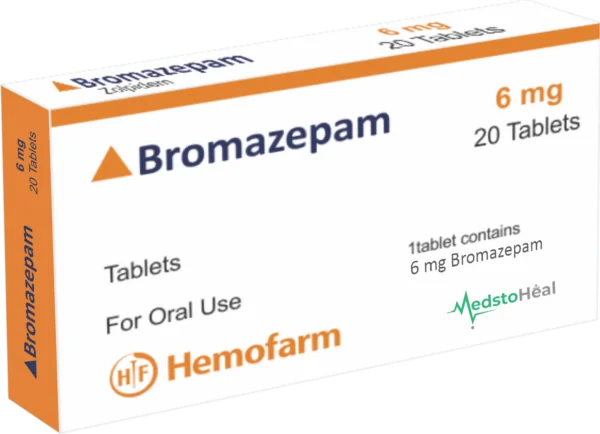 Bromazepam 6mg (20 tabletten)