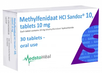 Ritalin Methylfenidaat HCI Sandoz 10mg 30 Tablets